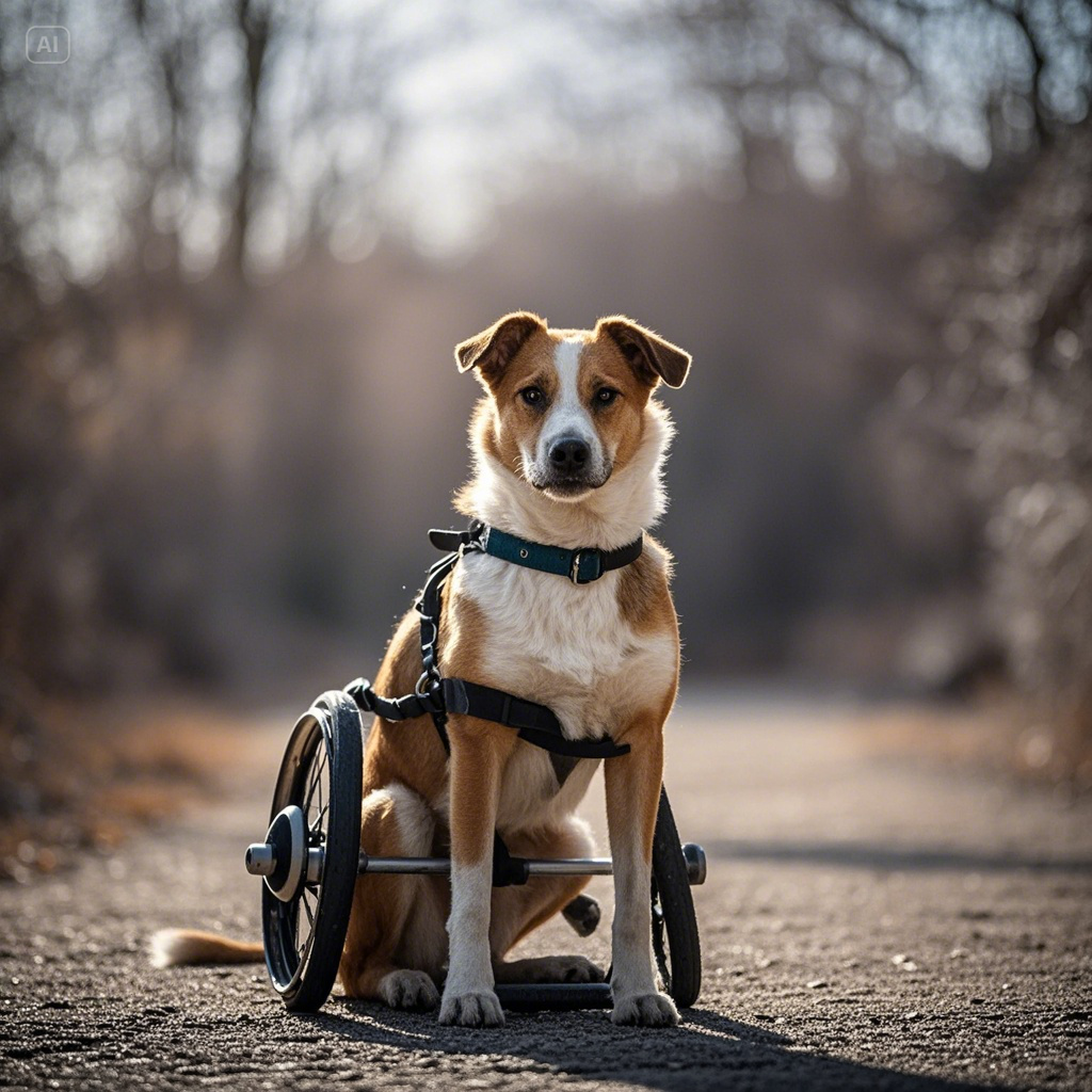 Cães com Mobilidade Reduzida